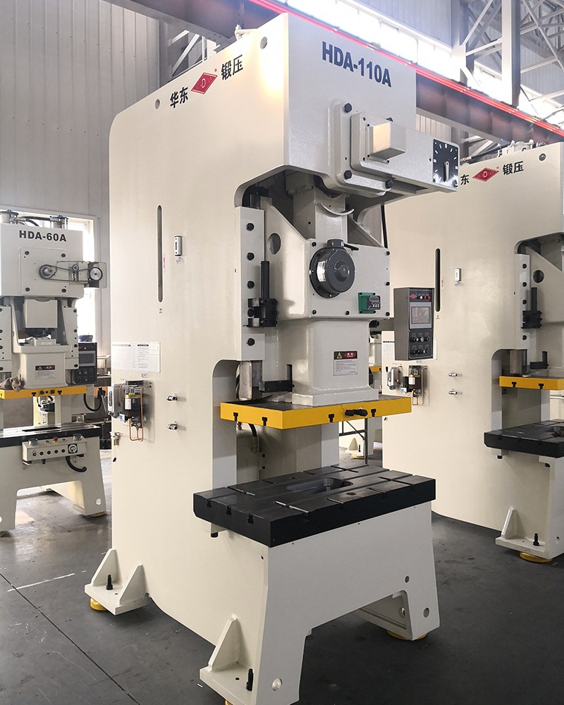 江蘇HDA係列開式單曲（qǔ）軸精密衝床（chuáng）(80T-315T)調（diào）速