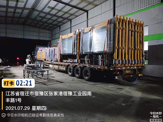 陝西公交站台候車亭（tíng）發貨