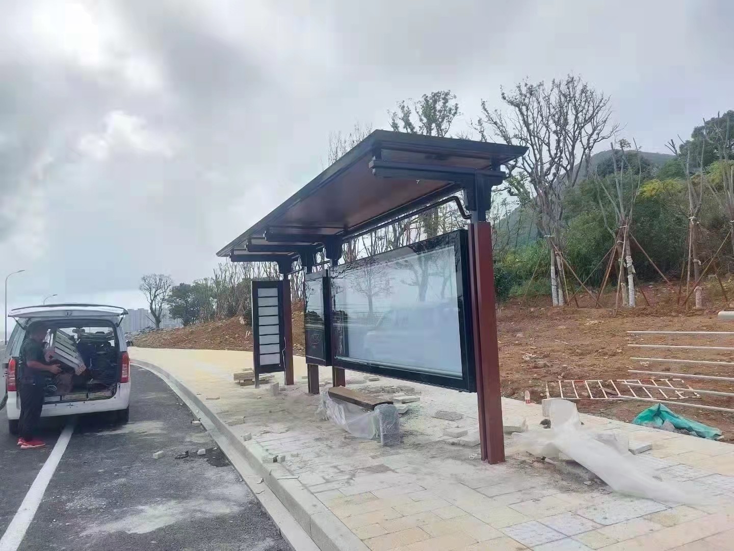候車亭實物圖（tú）