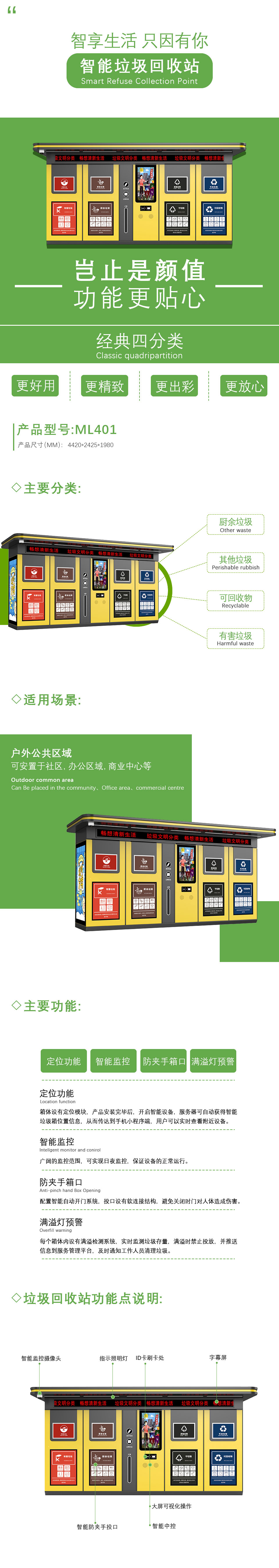 智（zhì）能垃圾回收（shōu）站