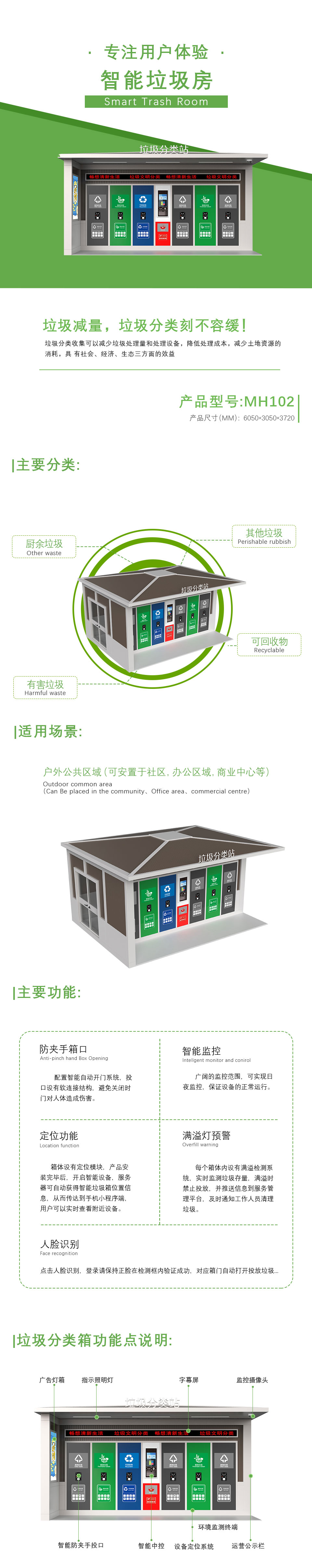智能垃圾分類站（zhàn）