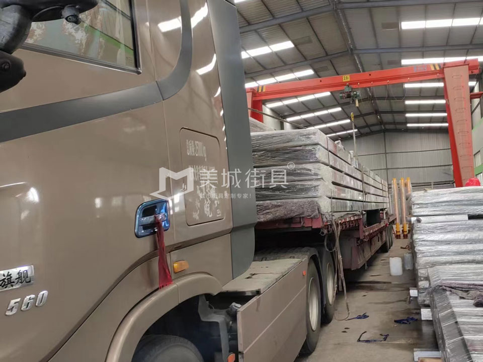 2023.5.29美城街具供應廣東惠州候車（chē）亭發貨記錄