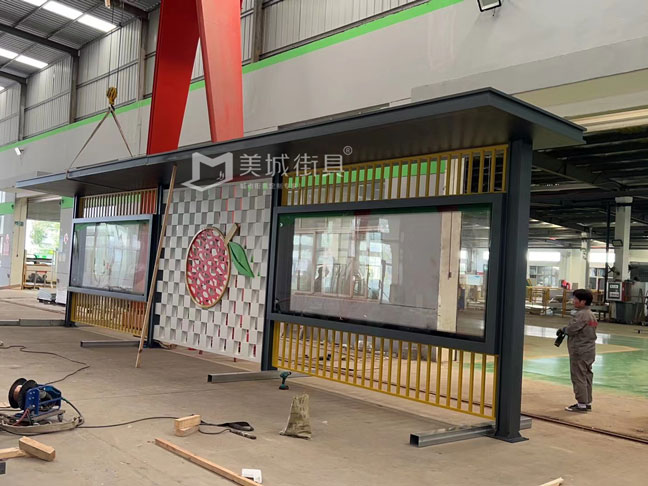 2022.8.26美城街具供應廣東惠州候車亭發貨記（jì）錄