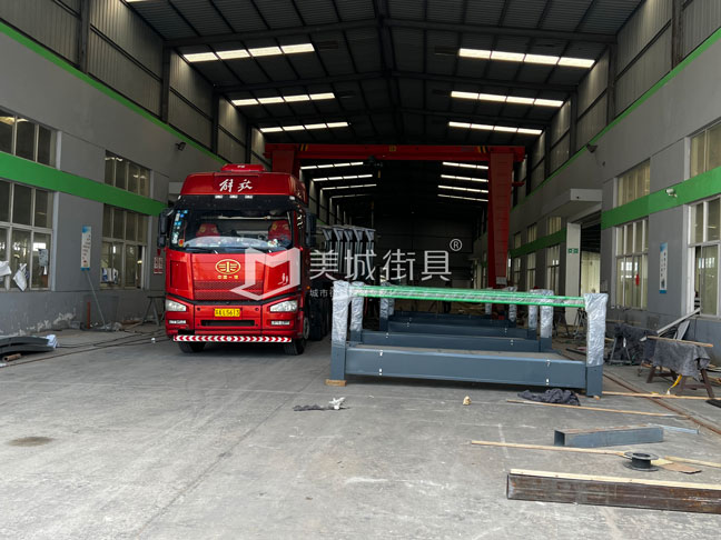 2022.10.14美城街具供應南京第（dì）二車候車亭發貨記錄