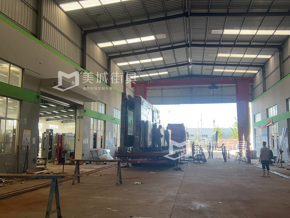 湖北鄂州公交（jiāo）候車亭（tíng）發（fā）貨